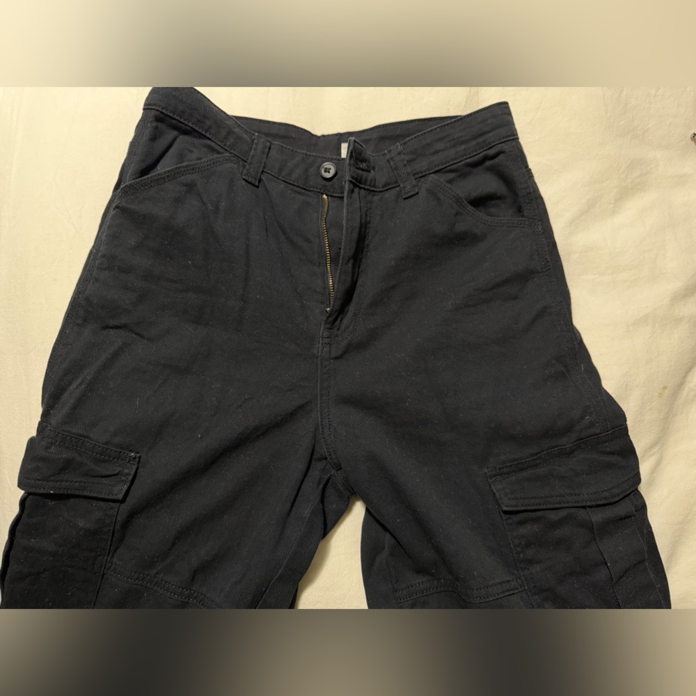 Black Cargo Pants